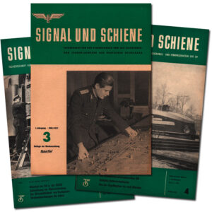 Titelseiten Signal und Schiene